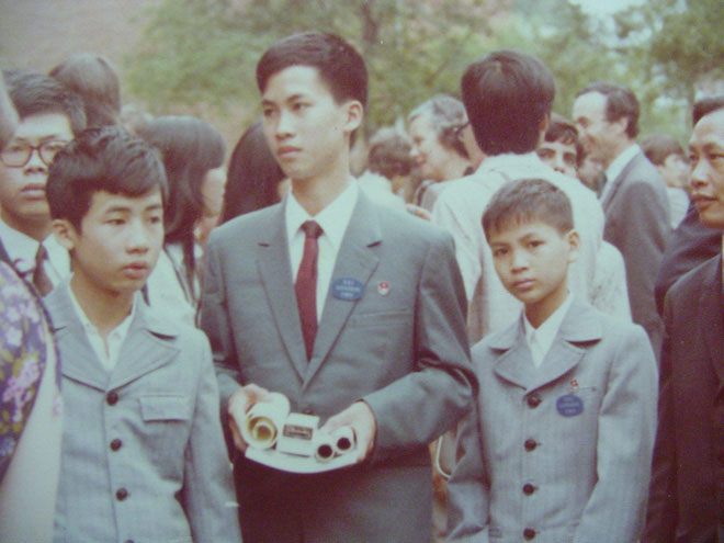 Thầy Khánh Trình khi còn trẻ